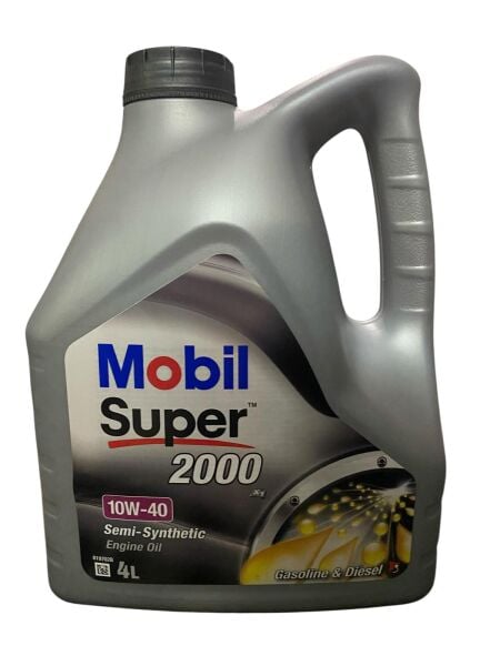 Mobil Super 2000 X1 10W-40 4 Lt Motor Yağı