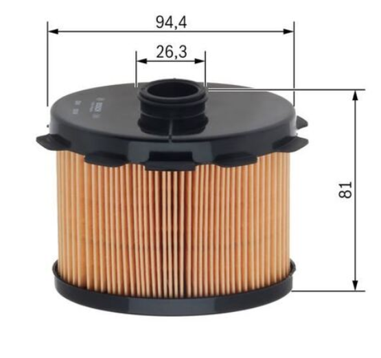 Bosch 1457431703-YAKIT Fıltresı 1.9 D Cıtroen Berlıngo 03  1906.48