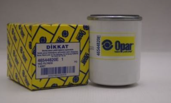 46544820 OPAR Yağ Filtresi / Fiat Egea 2015-2024 1.4 Benzinli /